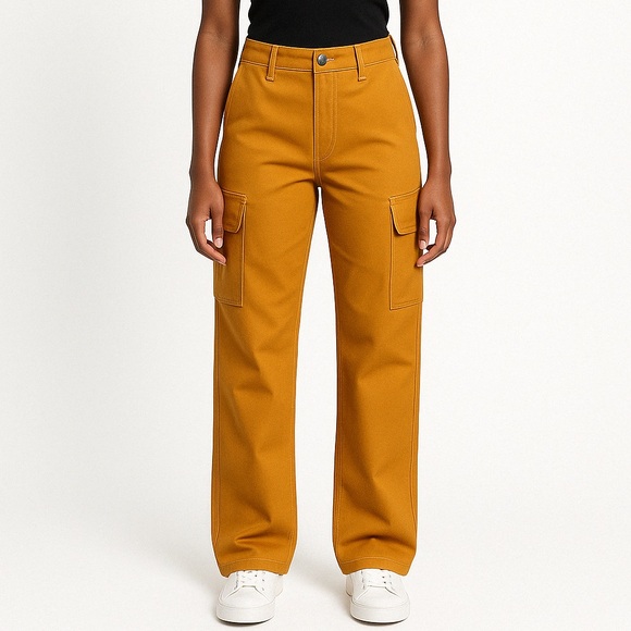 Marni Pants - NWT MARNI Cotton Twill Flared Cargo Pants